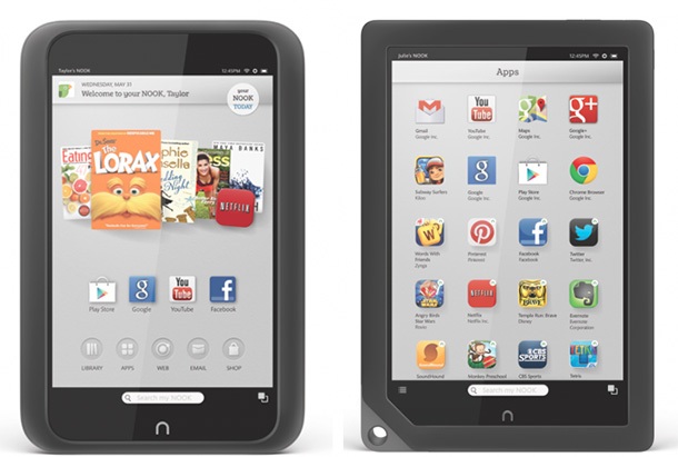 NOOK HD и NOOK HD+ ще получат достъп до Google Play