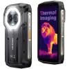 Ulefone Armor Mini 20T Pro с термална камера FLIR и дисплей с термовизуално изображение на лъв. 
