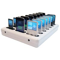 Докстанция за синхронизация на 20 iPhone/iPod