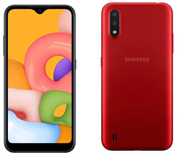 Galaxy A01 е новият бюджетен модел от Samsung