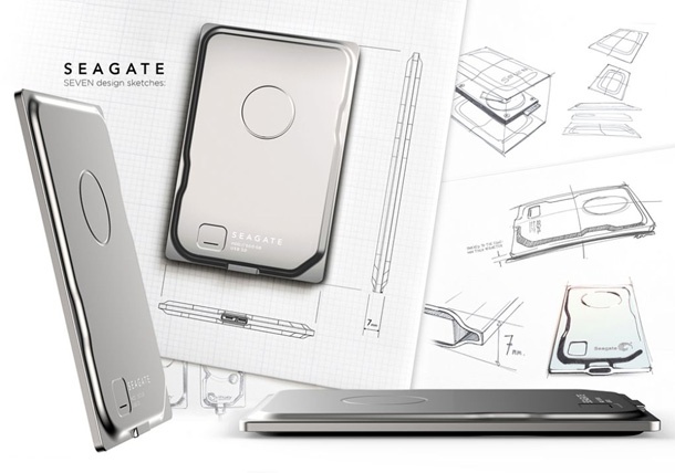 Seagate Seven е външен твърд диск с дебелина едва 7 мм
