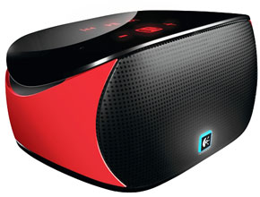 Logitech Mini Boombox става за слушане на музика и провеждане на разговори
