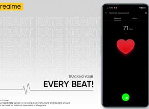 realme 9 Pro+ ще може да измерва пулса
