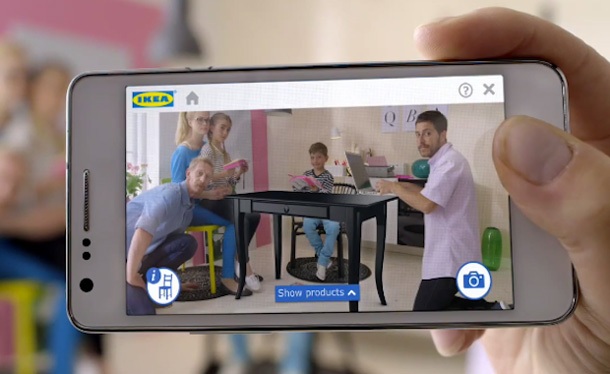Новото мобилно приложение на IKEA използва augmented reality