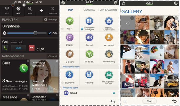 Появиха се изображения с потребителския интерфейс на Tizen