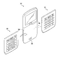 Телефон със сменяема клавиатура - от Samsung