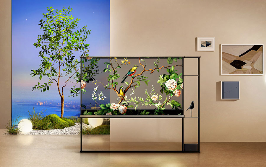 LG показа OLED телевизор, който може да стане прозрачен