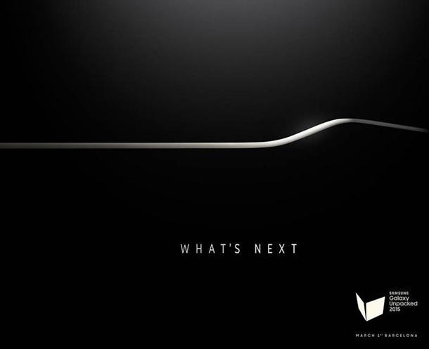 Поканата за представянето на Galaxy S6 намеква за извит дизайн