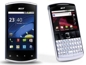 Два нови телефона с Android от Acer