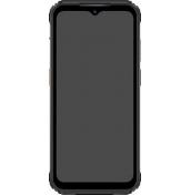 Изглед отпред на Ulefone Armor 21 със затъмнен екран и видима селфи камера.