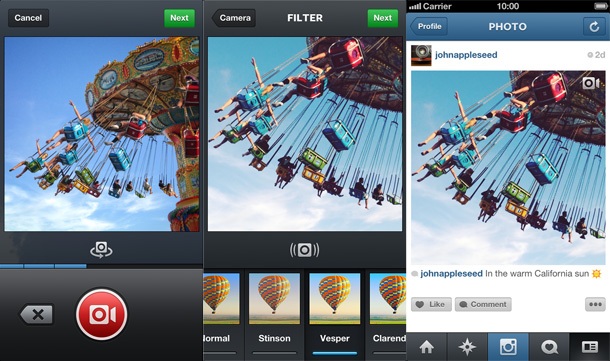 Instagram вече поддържа споделянето на видео