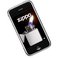 Zippo за iPhone