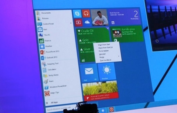 Първата предварителна версия на Windows 9 се очаква през есента