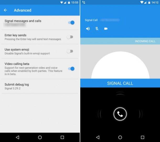 Бета версията на Signal добави поддръжка за видео разговори