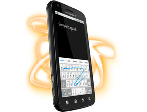 Клавиатурата за бързо писане Swype с нови функции