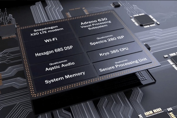 Чипсетът Snapdragon 845 е оптимизиран за VR и изкуствен интелект