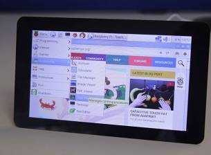 Сензорният дисплей за Raspberry Pi вече е в продажба