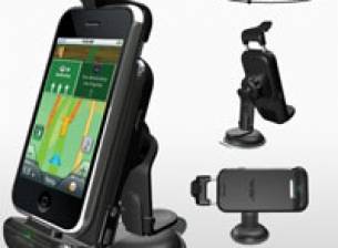 GPS приложение и стойка за автомобил за iPhone от Magellan