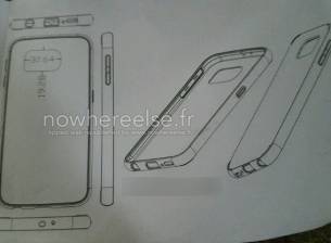 Схеми може би разкриват размерите на Samsung Galaxy S6
