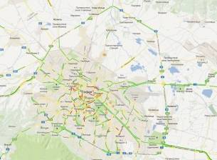 Google Maps вече предлага информация за пътния трафик в България