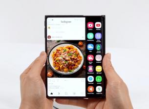 Samsung е по-близо до първия си смартфон с навиващ се дисплей