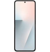 Разгънат Galaxy Z Flip7 FE с основен дисплей и централна селфи камера