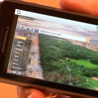 Демонстрация на Flash върху Motorola Droid 2