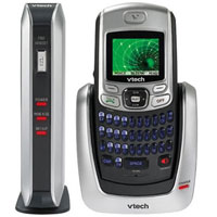 Стационарен телефон с QWERTY клавиатура