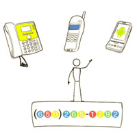 Google работи по уеб версия на Google Voice за iPhone?