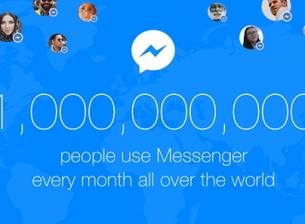 Потребителите на Facebook Messenger надхвърлиха 1 милиард