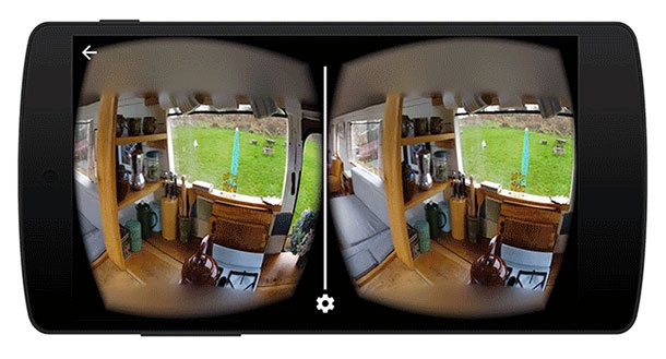 Cardboard Camera позволява заснемането на VR снимки