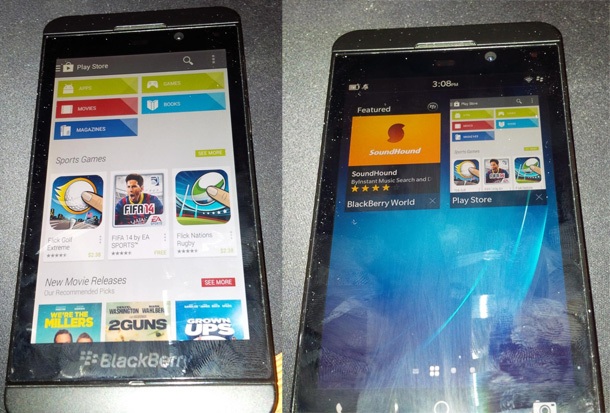 BlackBerry OS 10.2.1 може би ще получи достъп до Play Store