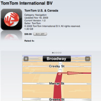Приложението на TomTom за iPhone вече работи и с iPod touch и първото поколение iPhone
