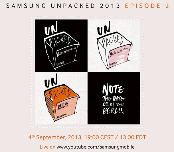 Samsung обяви събитие на 4 септември в Берлин, очакваме Galaxy Note III