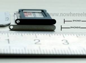 Предполагаеми снимки на поставката за nano-SIM карта на iPhone 5