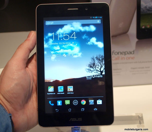 Ако обичате големите телефони, не пропускайте Asus Fonepad