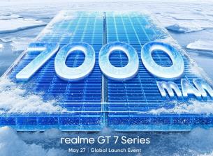Realme GT 7 има батерия с капацитет 7000 mAh и се зарежда до 120W