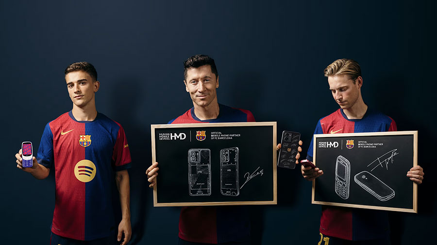 HMD показа два телефона за феновете на ФК Барселона