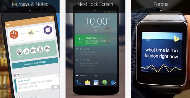 Microsoft с нови приложения за Android
