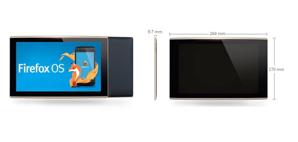 Детайли за първия таблет с Firefox OS
