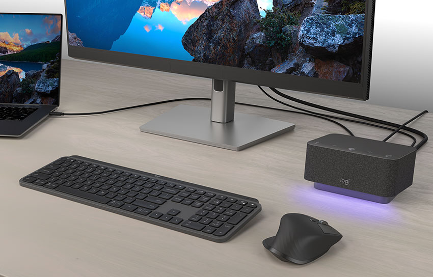Новата докинг станция на Logitech улеснява работата от дома