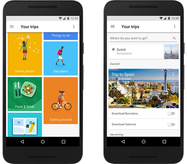С Google Trips ще пътувате по-удобно