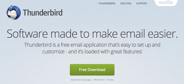 Mozilla иска да се раздели с Thunderbird