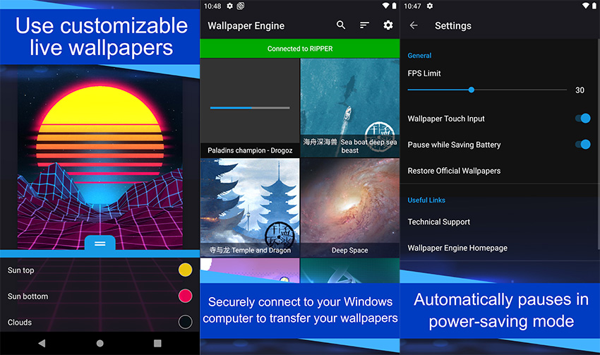 Популярното приложение Wallpaper Engine получи и версия за Android