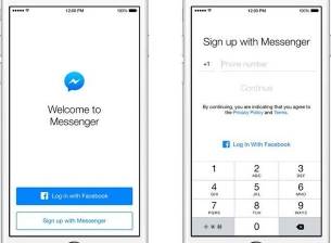Messenger вече може да се ползва и без Facebook акаунт