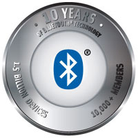 10 години Bluetooth