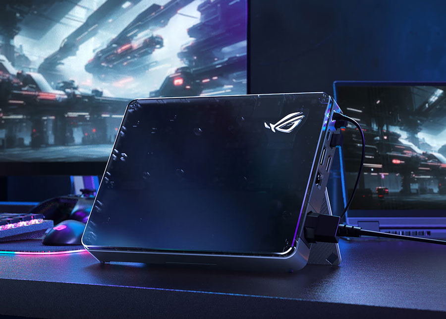 Asus представи eGPU с Thunderbolt 5 и мобилен чип от серията GeForce RTX 50