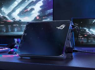 Asus представи eGPU с Thunderbolt 5 и мобилен чип от серията GeForce RTX 50