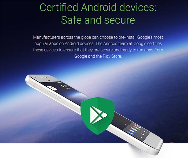 Google ще брандира кутиите на сертифицираните устройства с Android