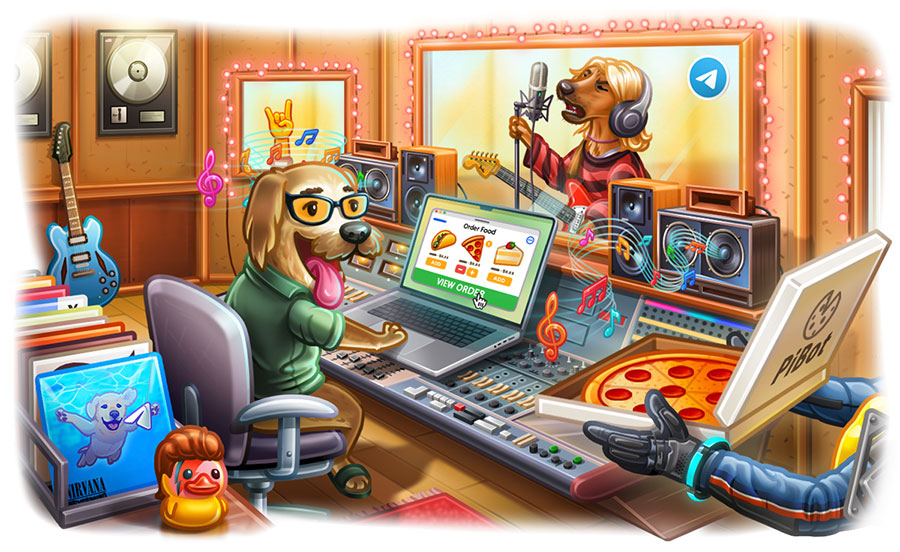 Telegram вече поддържа задаване на звуци за известия и още